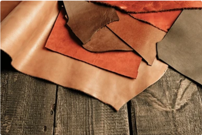 Raw leather