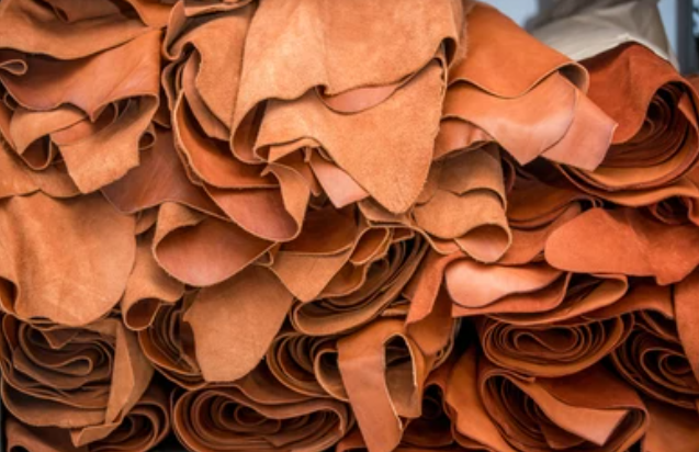 Raw leather
