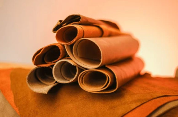 Raw leather