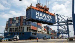 Global shipping and logistics for medical supplies export by Hawks Merchants.