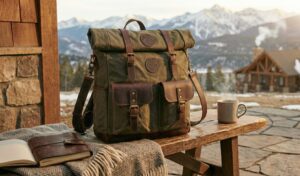 leather weekender bag