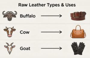 raw leather suppliers export